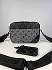 Чоловіча сумка через плече луї вітон стильна Сумка-месенджер 2 в 1 Louis Vuitton, класична щоденна, фото 6