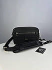 Сумка чоловіча через плече месенджер Діор сумка чорна планшетка Christian Dior сумка повсякденна, фото 4