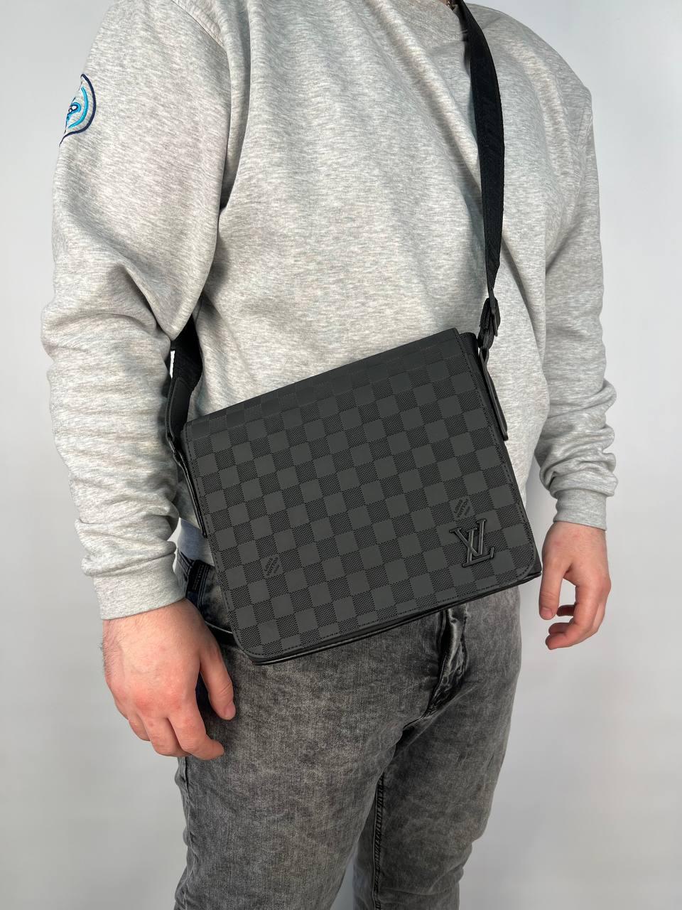 Чоловіча сумка через плече лочки витон стильна Сумка-месенджер  Louis Vuitton, класична щоденна, фото 1