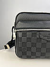 Чоловіча сумка через плече луі вітон стильна Сумка-месенджер Louis Vuitton, класична щоденна, фото 7