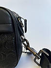 Сумка coach чоловіча через плече класична щоденна шкіряна чорна Crossbody сумки чоловічі на подарунок, фото 6