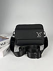 Чоловіча сумка через плече луі вітон стильна Сумка-месенджер  Louis Vuitton, класична щоденна, фото 4