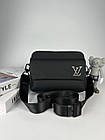 Чоловіча сумка через плече луі вітон стильна Сумка-месенджер  Louis Vuitton, класична щоденна, фото 6