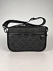 Чоловіча шкіряна сумка через плече Луї Вітон стильна Louis Vuitton, гарні чоловічі сумки зручні, фото 3