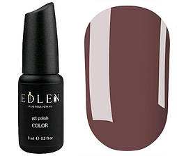 Гель-лак Edlen Color 025 (молочний шоколад), 9 мл