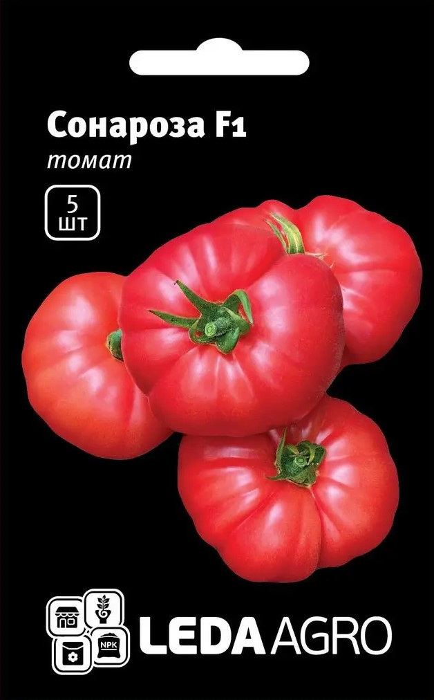 Томат Сонароза F1, рожевий, 5 шт (Leda Agro), фото 1