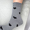 Шкарпетки зимові жіночі 6 пар «Сердечка» махрові розмір 36-40 арт. 324.6, фото 8