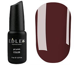 Гель-лак Edlen Color 031 (рудо-коричневий, емаль), 9 мл