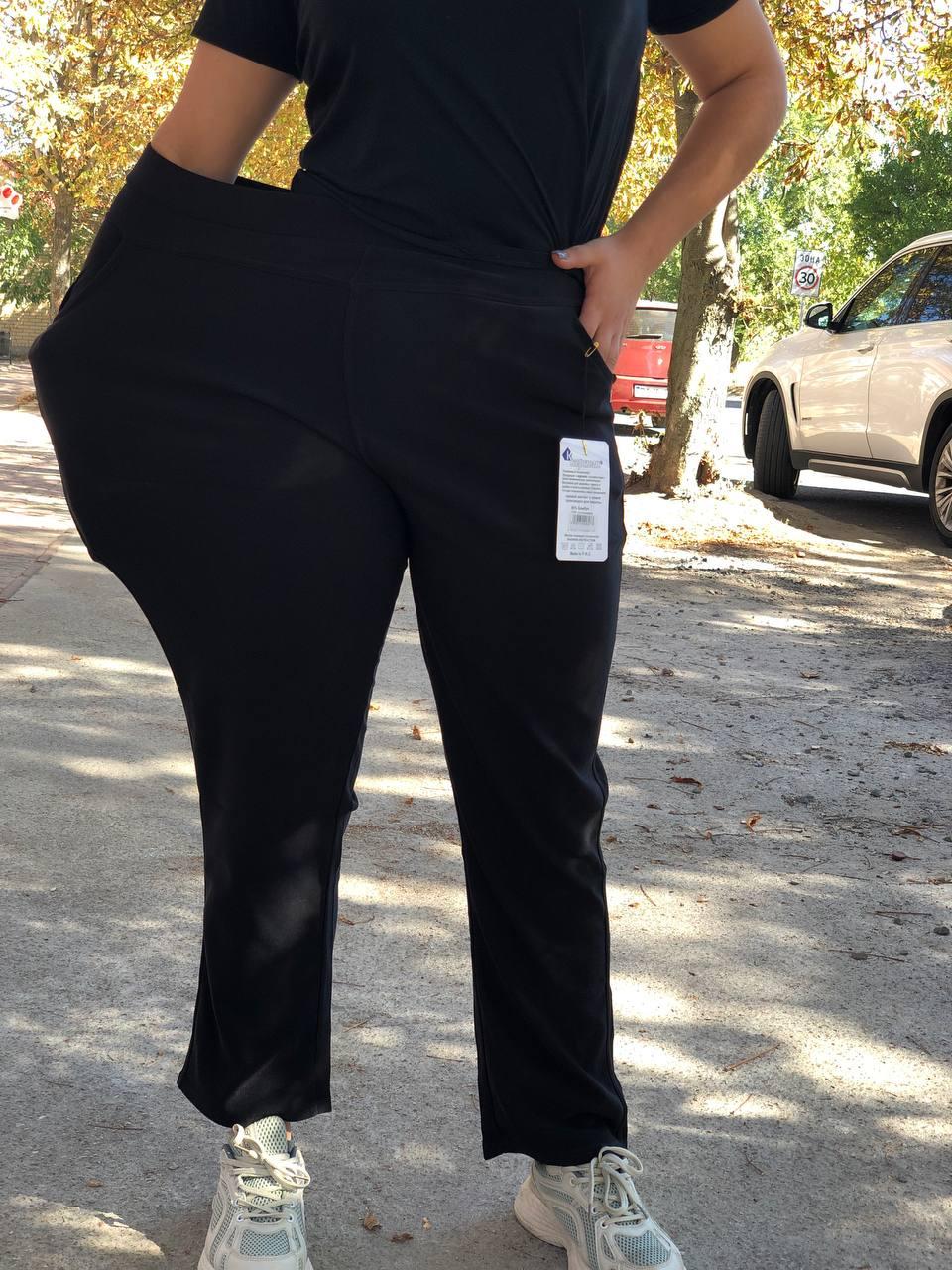 Жіночі бамбукові брюки "КОРСЮГИ" Art: 5202-11 Супербатали, фото 1