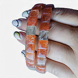 Сонячний камінь 22 гр. браслет, 0273ТС