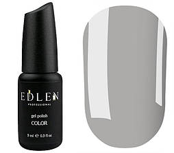 Гель-лак Edlen Color 037 (світло-бежевий з сірим підтоном, емаль), 9 мл