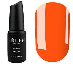 Гель-лак Edlen Color 070 (помаранчевий, неон), 9 мл