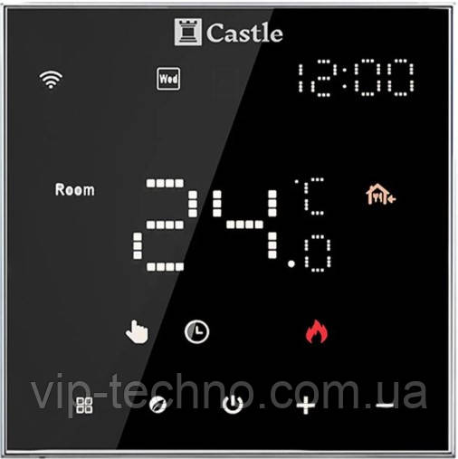 Терморегулятор программатор Castle AC602H БІЛИЙ/ ЧОРНИЙ