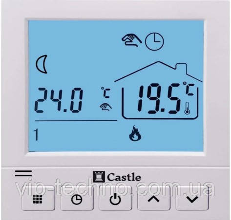 Терморегулятор программатор Castle АС819Н-20А БІЛИЙ