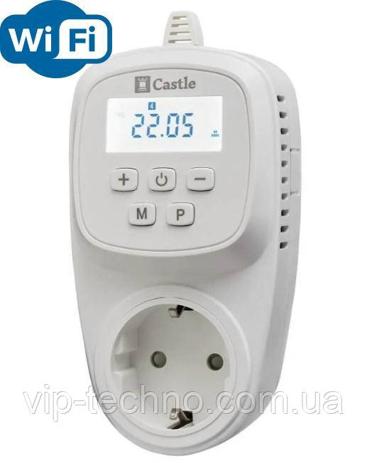 Терморегулятор программатор Castle AC209H БІЛИЙ WI-FI