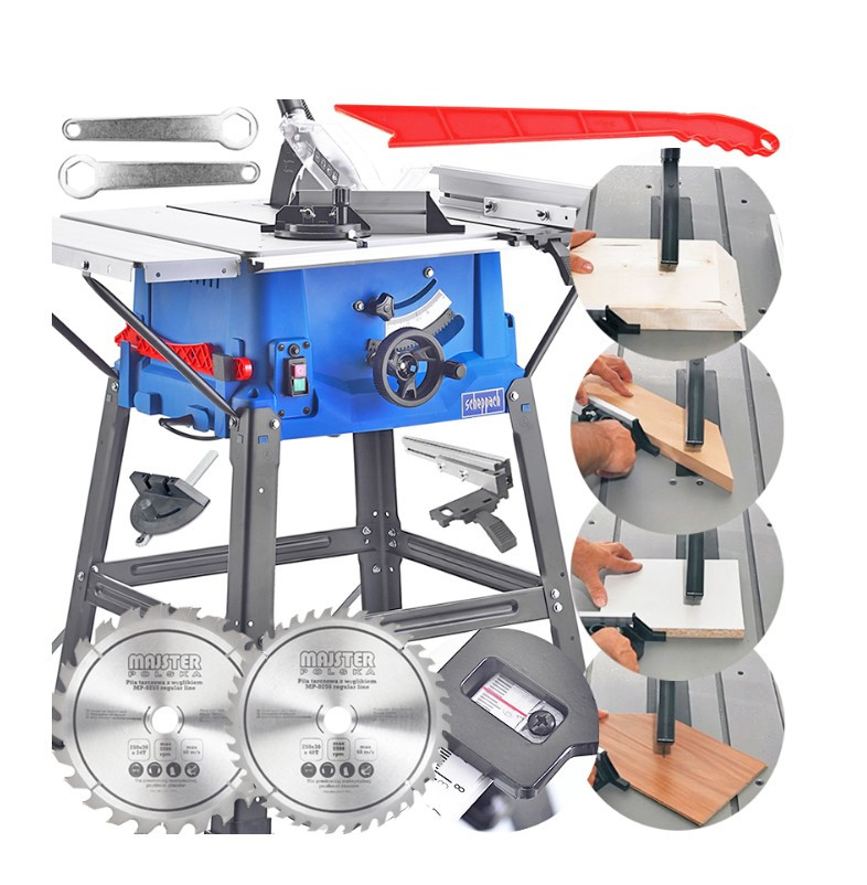 Настільна пила SCHEPPACH HS100S 3200W + 2 шт дискі 250 мм, фото 1