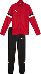 Костюм спортивний PUMA teamRISE Tracksuit Jr червоний, чорний Дитячий 140 см 658655-01 140 см