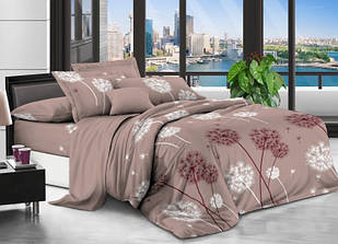 Двоспальне постільна білизна комплект розмір 175х215 см бязь Постільний набір Тігри