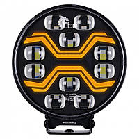 Фара дальнього світла світлодіодна X-SPIDER TOXIC KAMAR L3440 52 LED [світло дальнє + габаритне + аварійне]