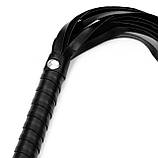 Стильний шкіряний флогер для яскравих БДСМ ігор Fetish B-Series Flogger 1.0, фото 5