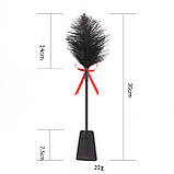 Пір’їнка для пестощів та батіжок Fetish B-Series Tickler & Whip 2.0, фото 6