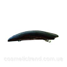 Шпилька-автомат Лист коричнева із золотом 128089 (Франція) розпродажу, фото 4