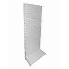 Стелаж перфорований Рістел 1900х600 мм, стелаж торговий приставний, стелаж для інструментів, стелаж для деталей, стелаж в магазин, фото 5