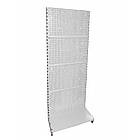 Стелаж перфорований Рістел 1900х600 мм, стелаж торговий приставний, стелаж для інструментів, стелаж для деталей, стелаж в магазин, фото 4