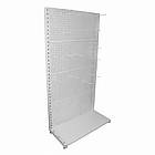 Стелаж перфорований Рістел 1900х950 мм, стелаж торговий приставний, стелаж для інструментів, стелаж для деталей, стелаж в магазин, фото 4