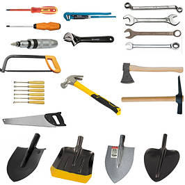 Столярний та слюсарний інструмент