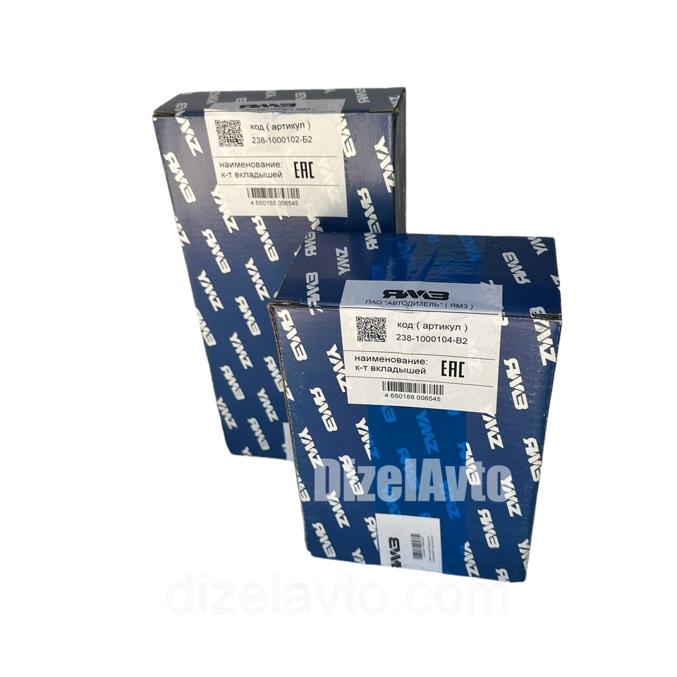 Вкладиші ЯМЗ 238