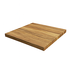 Стільниця квадратна з масиву ясена 60х60 см