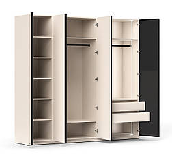 Смарт шафа RIMINI 5D, колір Дуб кремона торро, фото 4