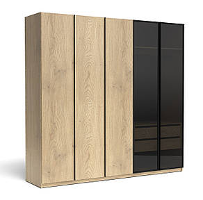 Смарт шафа RIMINI 5D, колір Дуб кремона торро, фото 1