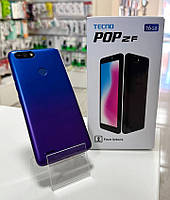 Смартфон Tecno Pop 2F 1/16GB Dawn Blue Новый телефон, 5.5" дисплей, Android, двойная камера