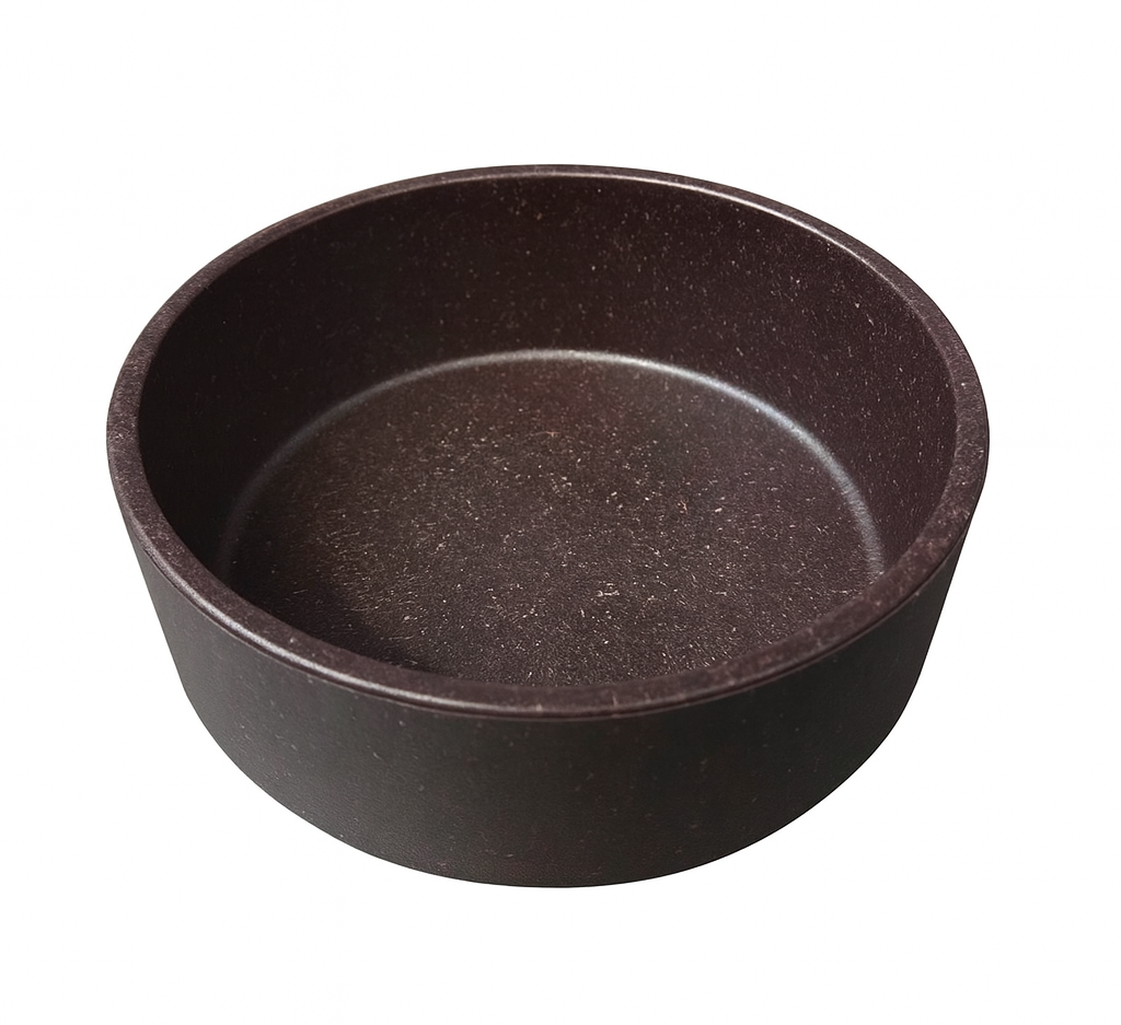 Swastic Osto миска для собак бамбукова 360 мл (пурпурова) з протиковзкою основою