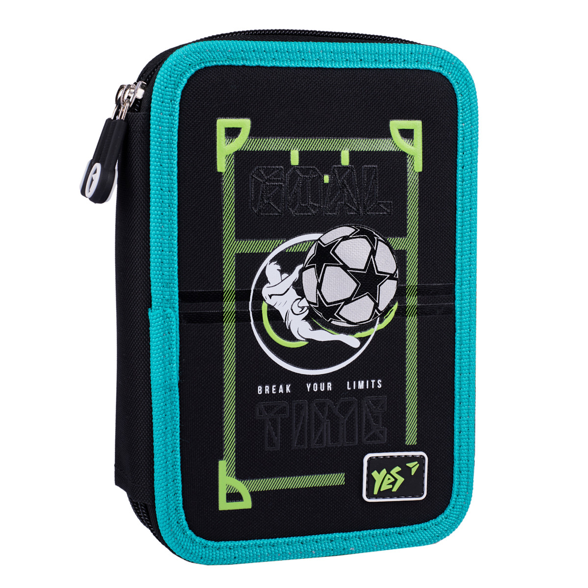 Пенал твердий YES подвійний HP-01 Football Game, фото 1