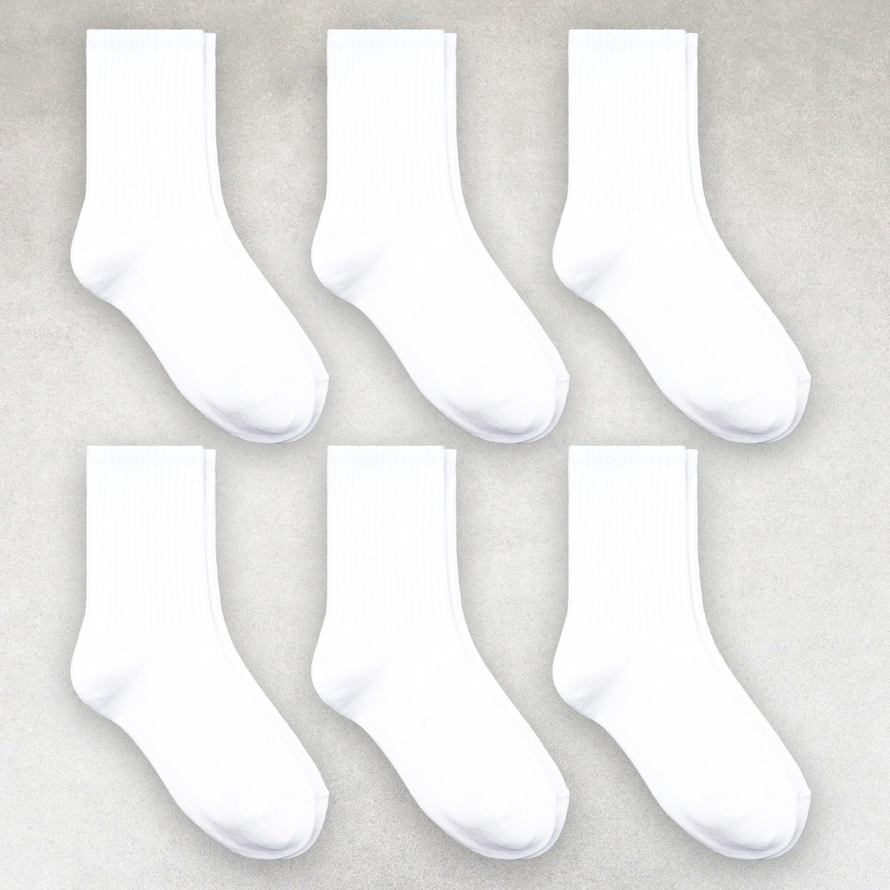 Шкарпетки жіночі високі 6 пар зі зручною резинкою бавовна преміум сегмент розмір 35-38, фото 1