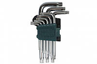 Набор ключей HEX шестигранных Г-образных 1.5 10 мм GUT MECHANIC (9 шт, короткие) HSK-11009