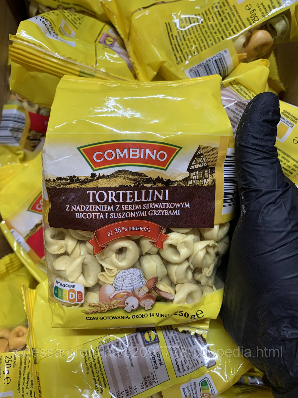 Тортеліні Combino з рікотою та сушеними грибами 250 грм, фото 1