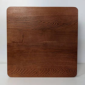 Квадратна стільниця з масиву ясена 70х70 см