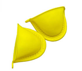 Силіконові прихватки 2 шт для гарячого жовті