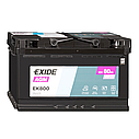 Акумулятор 80Аг 800А 12В R+ EXIDE EK800 Start-Stop AGM 6СТ-80, фото 2