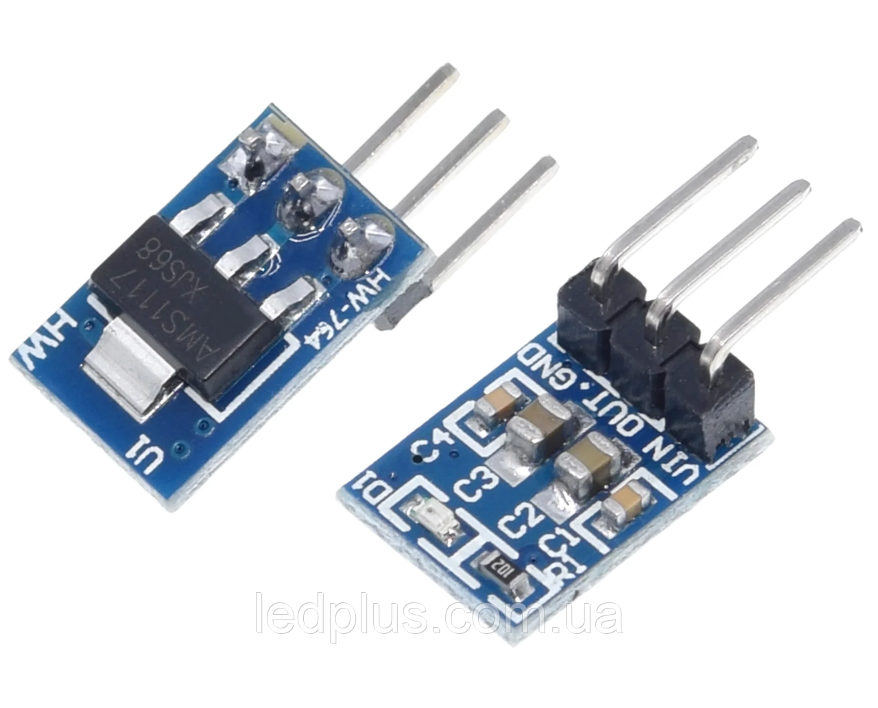 Понижуючий лінійний стабілізатор напруги AMS1117 +3,3В HW-764, фото 1