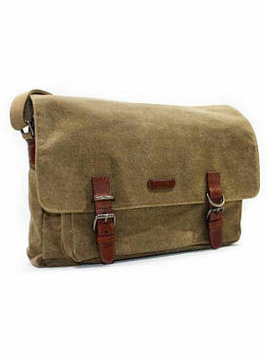 Чоловіча сумка через плече тканинна планшет міська повсякденна 6584