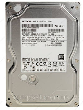 Жесткий диск Hitachi 500Gb HDS721050DLE630 Sata 3,5" б/у