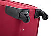 Тканинна валіза середня на 4 колесах Bonro Tourist вишнева, фото 7