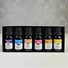 Набір ефірних водорозчинних олій Fragrant Garden 6 шт. Аромамосла для дифузора/зволожувача повітря, фото 3