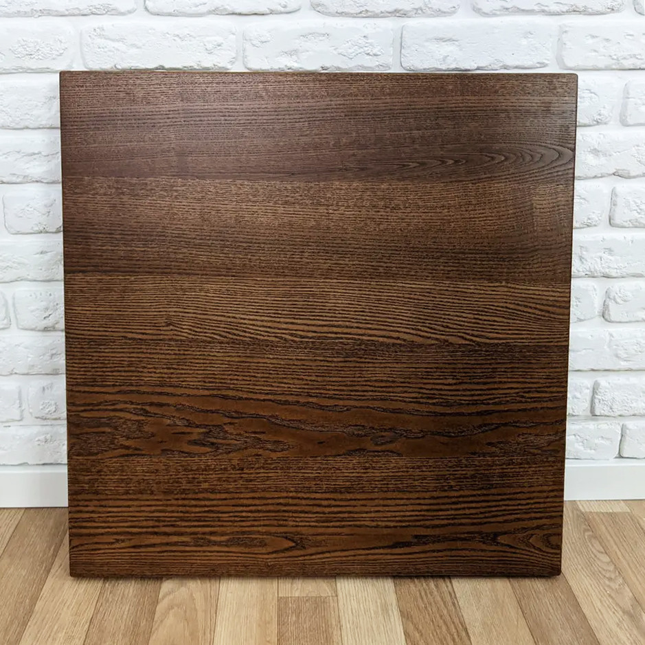 Стільниця квадратна з масиву ясена 60х60 см, фото 1