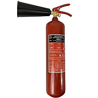 Вогнегасник Вуглекислотний 3 кг із сертифікатом Хладар